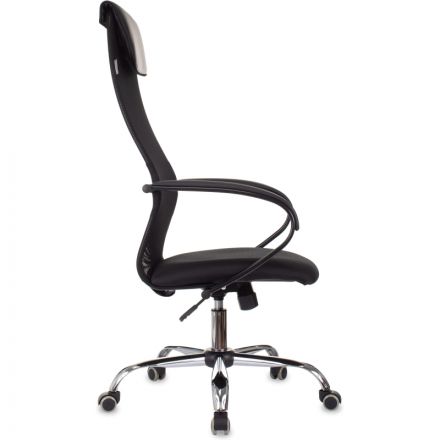 Кресло VB_Бюрократ CH-607BS черный сетка/ткань Кресло VB_Бюрократ CH-607BS черный сетка/ткань