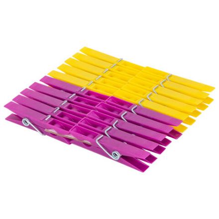 Прищепки бельевые 7 см, КОМПЛЕКТ 20 штук, пластик, ассорти, PRIMILA (ПРИМИЛА) BASIC, 700514 Прищепки бельевые 7 см, КОМПЛЕКТ 20 штук, пластик, ассорти, PRIMILA (ПРИМИЛА) BASIC, 700514