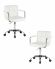 Набор 2 шт Офисное кресло для персонала DOBRIN TERRY, белый