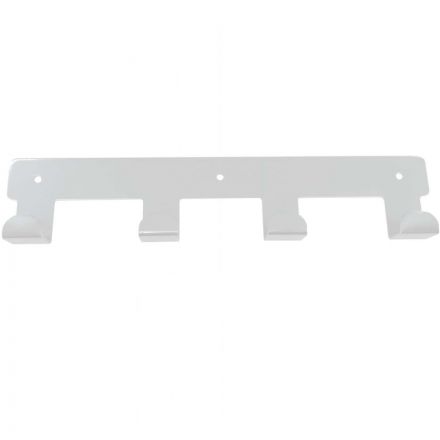 Вешалка настенная РЭ_H1041W, 4 крючка,белый (611036)