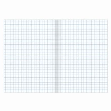 Тетрадь А4, 96 л., BRAUBERG скоба, клетка, обложка картон, "INDAY", 400520