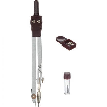 Готовальня Attache BF-A6 3пр/наб,циркуль 129мм,серебр,пласт.пенал,европодв Готовальня Attache BF-A6 3пр/наб,циркуль 129мм,серебр,пласт.пенал,европодв