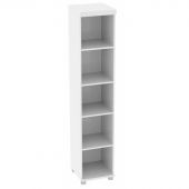 Стеллаж Д_ EASY Director узкий ДСП мел. белый жемчуг 005.708 Стеллаж Д_ EASY Director узкий ДСП мел. белый жемчуг 005.708