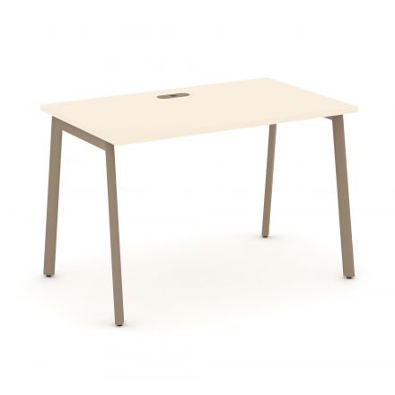 Estetica Стол рабочий ES.SP-2-LP Сатин/Латте металл 1180*730*750