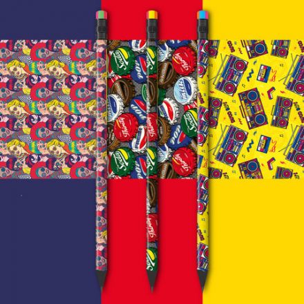 Карандаш чернографитный BRAUBERG "POP-ART", 1 шт., HB, с ластиком, корпус ассорти, 181754 Карандаш чернографитный BRAUBERG "POP-ART", 1 шт., HB, с ластиком, корпус ассорти, 181754