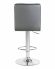 Стул барный DOBRIN KRUGER, серый Стул барный DOBRIN KRUGER, серый