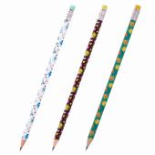 Карандаш чернографитный ЮНЛАНДИЯ "МОНСТРИКИ", 1 шт., HB, с ластиком, корпус ассорти, 181782 Карандаш чернографитный ЮНЛАНДИЯ "МОНСТРИКИ", 1 шт., HB, с ластиком, корпус ассорти, 181782