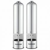 Набор мельниц для соли и специй электрические с подсветкой, 2 шт., PM-2, DASWERK (ДАСВЕРК), 456620