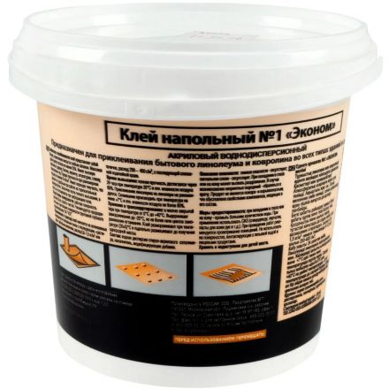 Клей для линолеума и ковровых покрытий VGT (ВГТ) №1 Эконом 1,5 кг (2820)