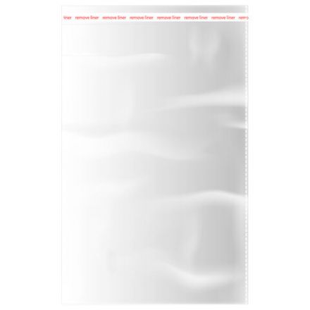 Пакеты БОПП с клеевым клапаном, КОМПЛЕКТ 100 штук, 40х60 + 4 см, 30 мкм, с усиленным швом, BRAUBERG, 700412