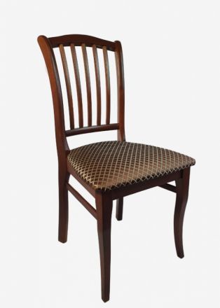 Стул Гольф 103 Темный орех/ромб золотой