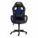 Кресло DRIVER (22) кож/зам/ткань, черный/синий, 36-6/TW-10