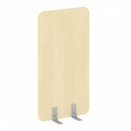 R-line Перегородки на металлических опорах на фетровых подпятниках DP.F-80-150 Клён/Серый металл 800*18*1500