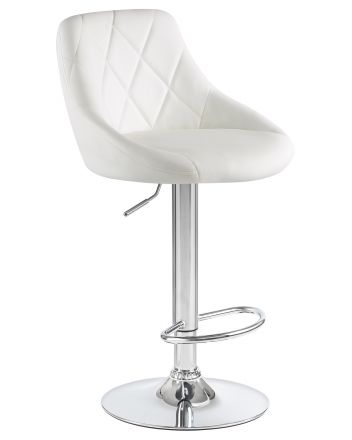 Стул барный DOBRIN LOGAN, белый