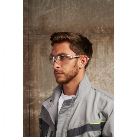 Очки защитные открытые DELTA PLUS VULCANO2 прозрачные (арт VULC2ORIN)