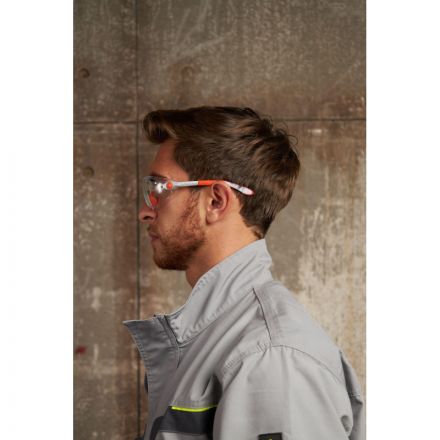 Очки защитные открытые DELTA PLUS VULCANO2 прозрачные (арт VULC2ORIN)