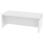 Стол Д_ EASY Director рук-ля Ш2000 ДСП мел. белый жемчуг 801.003