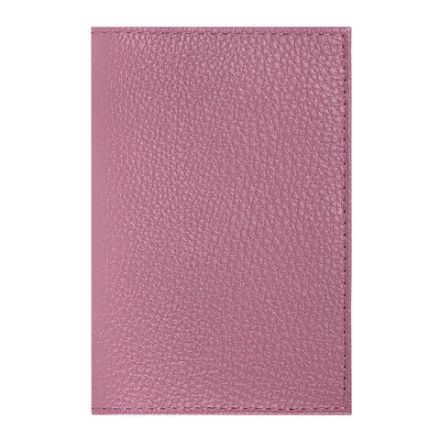 Обложка для паспорта натуральная кожа флоттер, кожаный уголок, пудрово-розовая, BRAUBERG, 238861