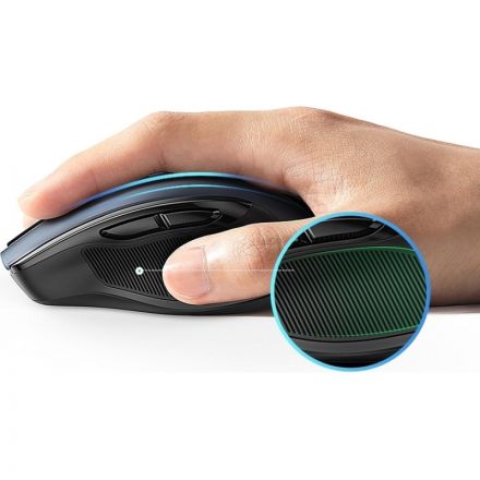 Мышь компьютерная UGREEN MU006 (90855) WLS, 2.4G BT, черный Мышь компьютерная UGREEN MU006 (90855) WLS, 2.4G BT, черный