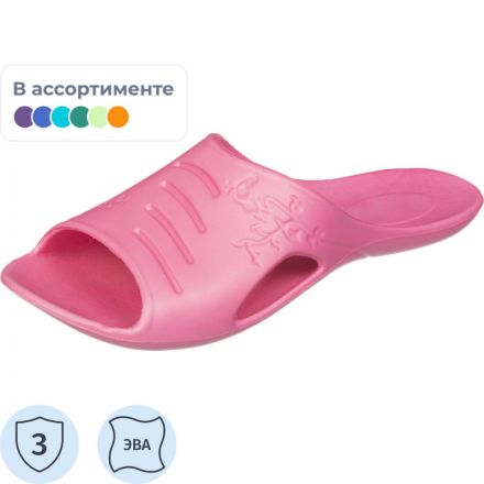 Тапочки (сланцы) ЭВА Отель жен. цвет в ассортименте р.39 - 40
