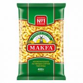 Макароны МАКФА Рожки гладкие "Ригатоны", 400 г, 16698
