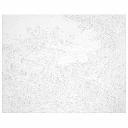 Картина по номерам 40x50 см, ОСТРОВ СОКРОВИЩ "Город у моря", на подрамнике, акрил, кисти, 663271