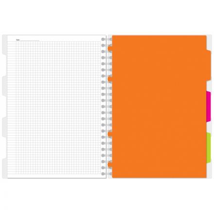 Бизнес-тетрадь Attache Selection Spiral Book A4 140 листов салатовая в клетку на спирали (230x298 мм)