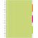 Бизнес-тетрадь Attache Selection Spiral Book A4 140 листов салатовая в клетку на спирали (230x298 мм)