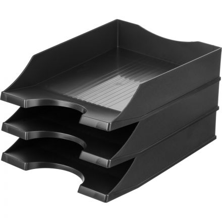 Лоток горизонтальный  Attache Economy office гранд черный юпп