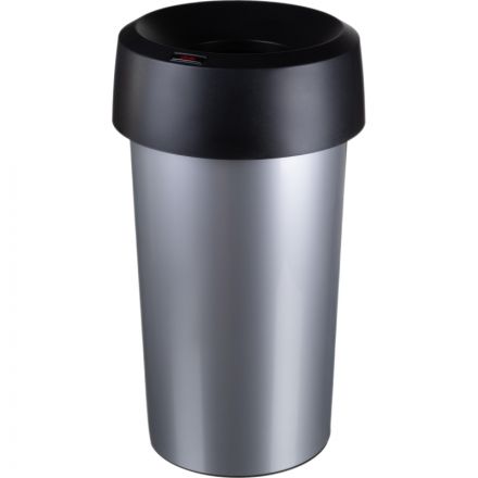 Урна 50 литров круглая 38х73см крышка воронкообразная VILEDA