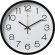 Часы настенные круг d=30см, корпус черный Классика арт.3027-121B Часы настенные круг d=30см, корпус черный Классика арт.3027-121B