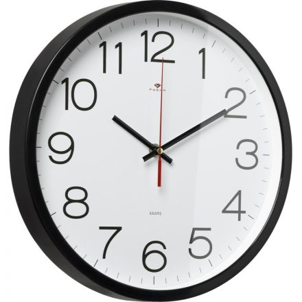 Часы настенные круг d=30см, корпус черный Классика арт.3027-121B Часы настенные круг d=30см, корпус черный Классика арт.3027-121B
