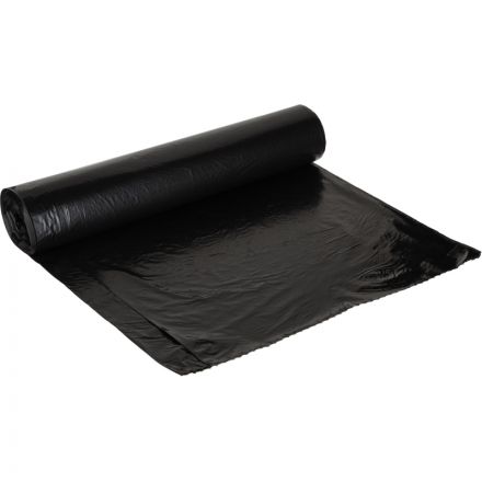 Мешки для мусора ПВД 240л 20мкм 10шт/рул черные 86х125см Эконом