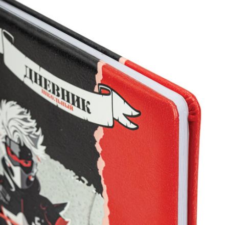 Дневник 1-4 класс 48 л., кожзам (твердая с поролоном), печать, наклейки, ЮНЛАНДИЯ, "Байк", 106945