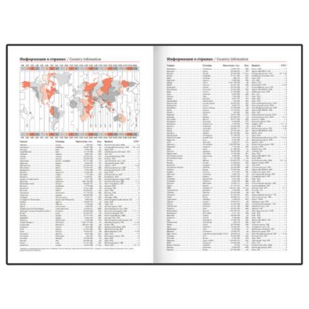 Ежедневник недатированный с резинкой А5 145х203 мм, BRAUBERG, твердый, фольга, 128 л., "Pomegranate", 116293