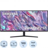 Монитор Samsung (LS34C500GAIXCI)34/UWQHD/VA/100Hz/300cd/5ms/HDMI/DP