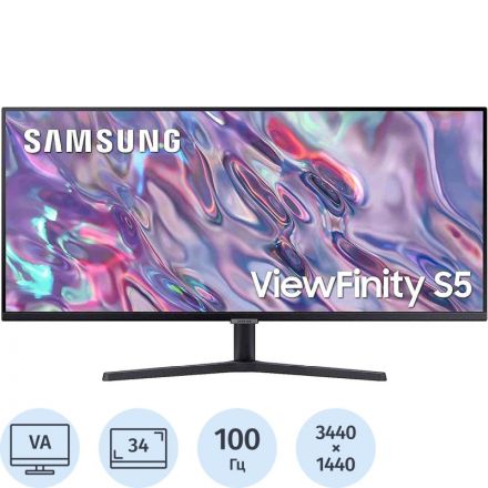 Монитор Samsung (LS34C500GAIXCI)34/UWQHD/VA/100Hz/300cd/5ms/HDMI/DP Монитор Samsung (LS34C500GAIXCI)34/UWQHD/VA/100Hz/300cd/5ms/HDMI/DP