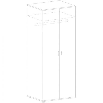 Гардероб SL Imago ГБ-2 белый (крем)