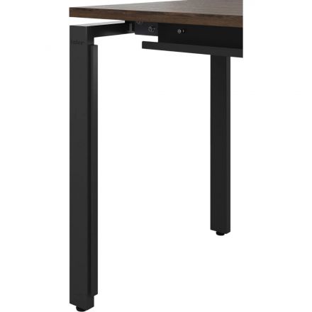 Кабель-канал Kobor накладной вертикальный AК5 615x20x23 Черный муар