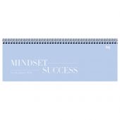 Планинг датированный 2026г., 64л., 285*100мм, картон, BG "Mindset", голубой, отд.фольгой, на гребне