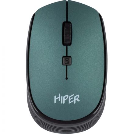 Мышь компьютерная HIPER (HOMW-084) беспроводная/зеленая