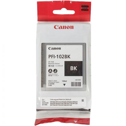 Картридж струйный Canon PFI-102BK 0895B001 черный оригинальный
