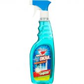 Средство для стекол и зеркал ЗОЛУШКА 500мл с нашатырным спиртом с триггером