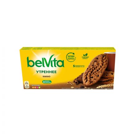 Печенье BelVita Утреннее какао, 225г