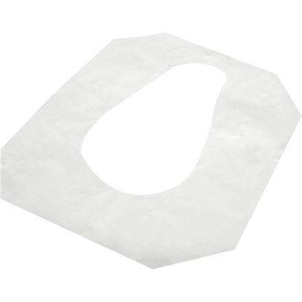 Одноразовые покрытия на унитаз Luscan Professional 1/2 сложения 250шт/уп