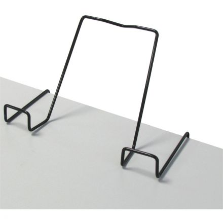 Подставка для книг ГЛОБУС металлическая (черная)