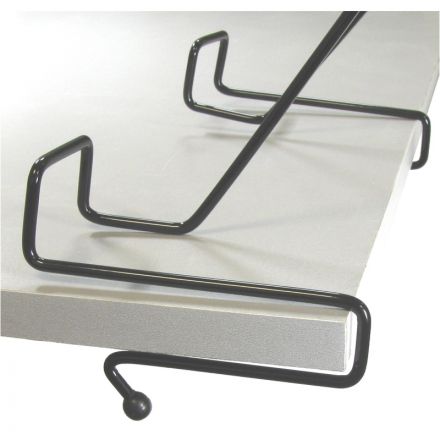 Подставка для книг ГЛОБУС металлическая (черная)