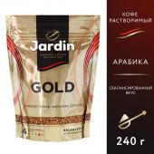 Кофе Jardin Gold растворимый,сублимированный, м/у, 240г Кофе Jardin Gold растворимый,сублимированный, м/у, 240г