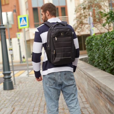 Рюкзак BRAUBERG FUNCTIONAL с отделением для ноутбука, 2 отделения, нагрудный ремешок, "Impulse", 46х16х32 см, 229875