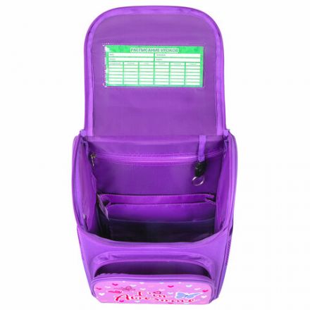 Ранец ПИФАГОР BASIC, 1 отделение, 3 кармана, эргономичная спинка, "Awesome", 35х28х18 см, 271370